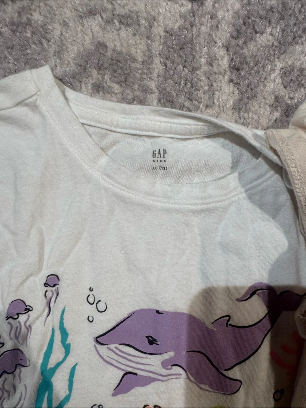 Gap Kids 2 shirts and Kids Acid-Wash Blue size XL 12